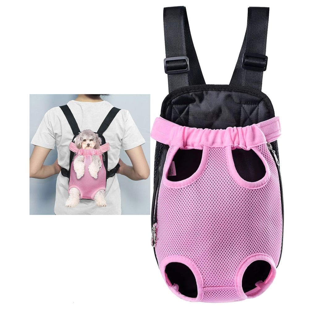 Mochila Canguru Transporte Cachoro Gato Pet Animais Estimaçao Bolsa Viagem Passeio Ar Livre Pequeno Medio Porte Seguro Confortavel Caminhada