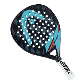 Raquete de Padel Head Flash Pro Preta Laranja e Azul