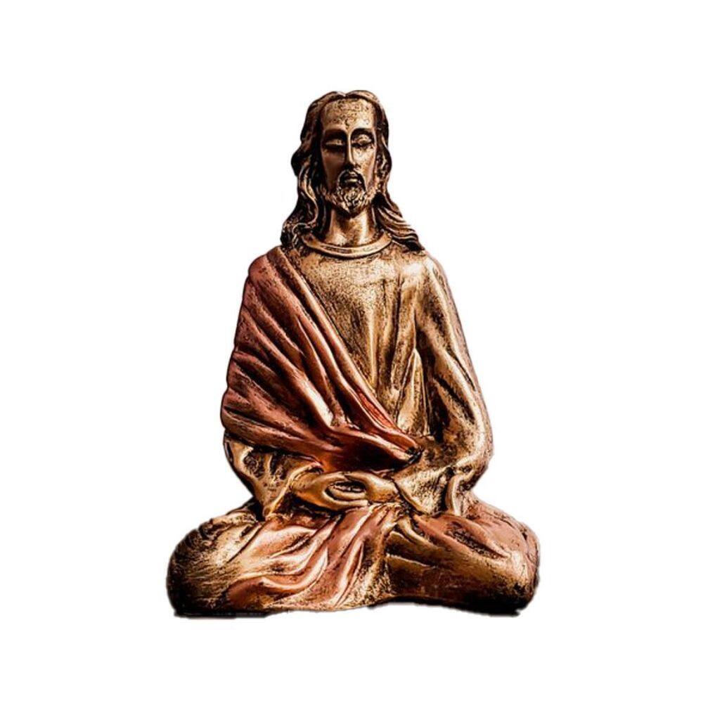 Estatueta Jesus Cristo Meditando 28088