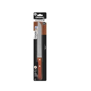 Faca para pão 8 com serrilha aço inox wood  32,5cm