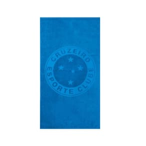 Toalha De Piscina Jacquard Time Cruzeiro Buettner Azul