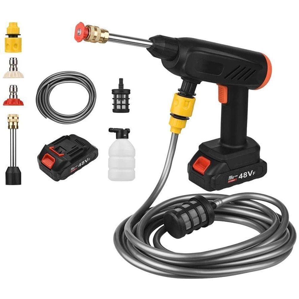 Lavadora jato alta pressão recarregável limpeza sem fios cor