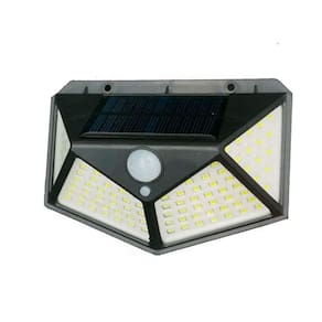 Luminárias Solar Parede Crepuscular Sensor Jardim