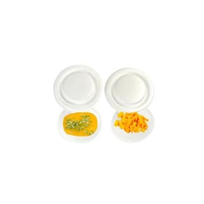 200 Potes Com Tampa Cumbuca Isopor 300Ml Caldos/Sopas/Açaí
