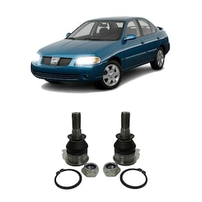 Par pivô bandeja leque dianteiro nissan sentra 2004 a 2007