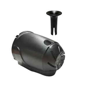 Corpo e pino oscilação para ventilador arno vf40 vf41 preto
