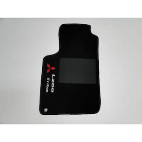 Tapete automotivo borracha pvc mitsubishi l200 sport