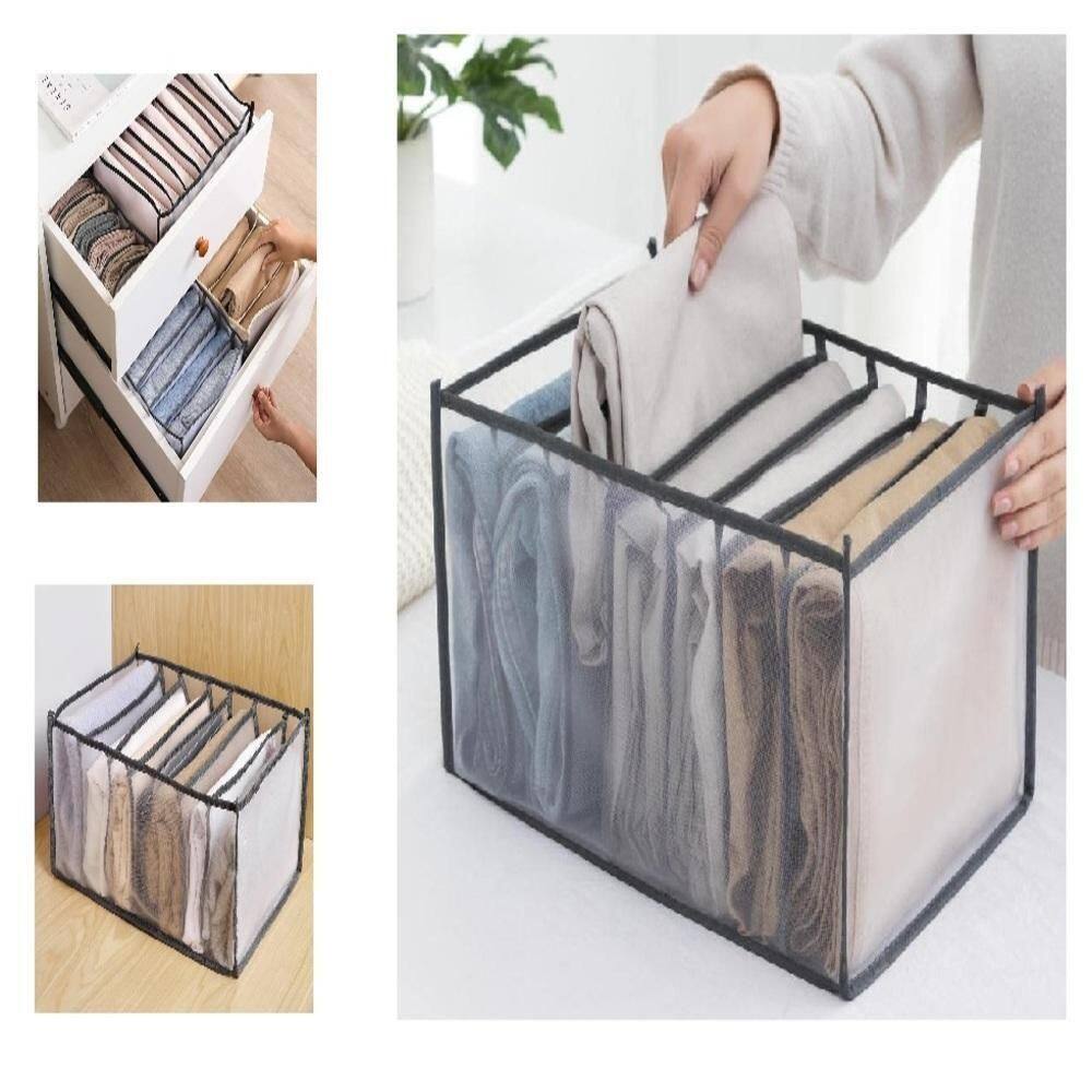 Organizador gaveta guarda roupa closet porta camiseta jeans