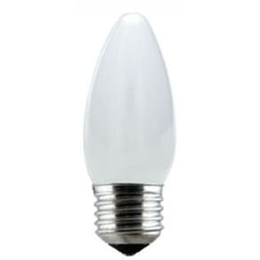 Lâmpada Vela Liso Leitosa 40W 127V E-14 Taschibra