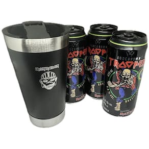 Kit 3 Cerveja 473Ml + Copo Térmico 500Ml Iron Maiden Trooper