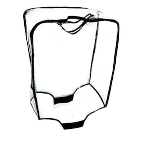 Kit 2 Capa De Plástico Para Mala Viagem Grande Transparente