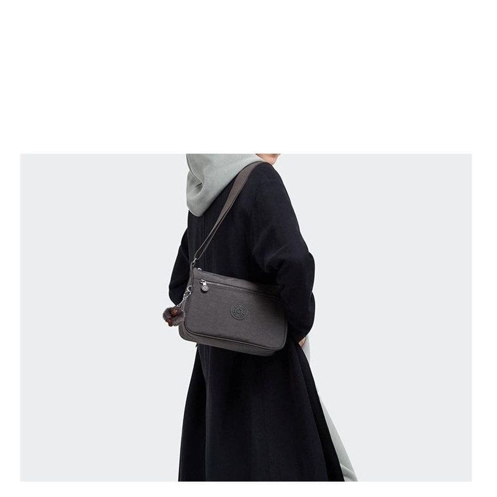 Kipling Callie Bolsa De Ombro Alça Transversal Cool Grey