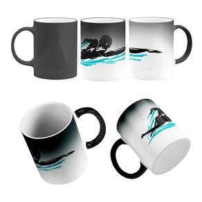 Caneca mágica natação atleta academia força foco