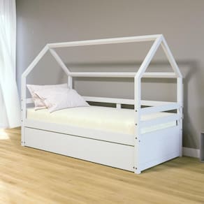 Bicama Casinha Solteiro Slim Rb Branco Housin