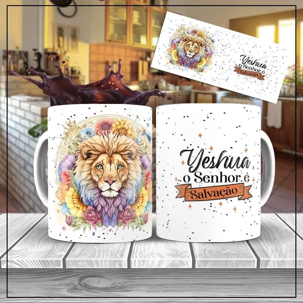 Caneca Personalizada Leão Da Tribo De Judá