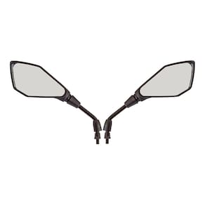 Retrovisor z400 rosca honda lente convexa fan titan start