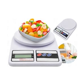 Balança De Cozinha Digital Precisão 10kg Dieta e Nutrição - Balança Digital de Uso Domestico 10Kg - PANAMI
