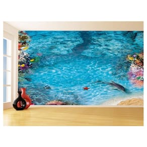 Papel Para Piso De Porcelanato Liquido Água 3,5M Flr30
