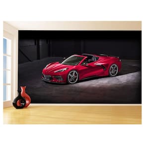 Papel De Parede Carro Corvette Chevrolet Chevy 3,5M Car47