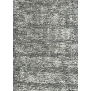 Tapete Tear 300X400 Ge Chenile Relevo Cinza