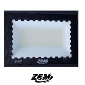 Kit 2 Refletores Holofote Led Zem 50W Branco Frio Bivolt