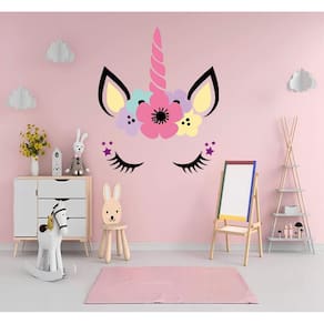 Adesivo De Parede Unicornio Mod15