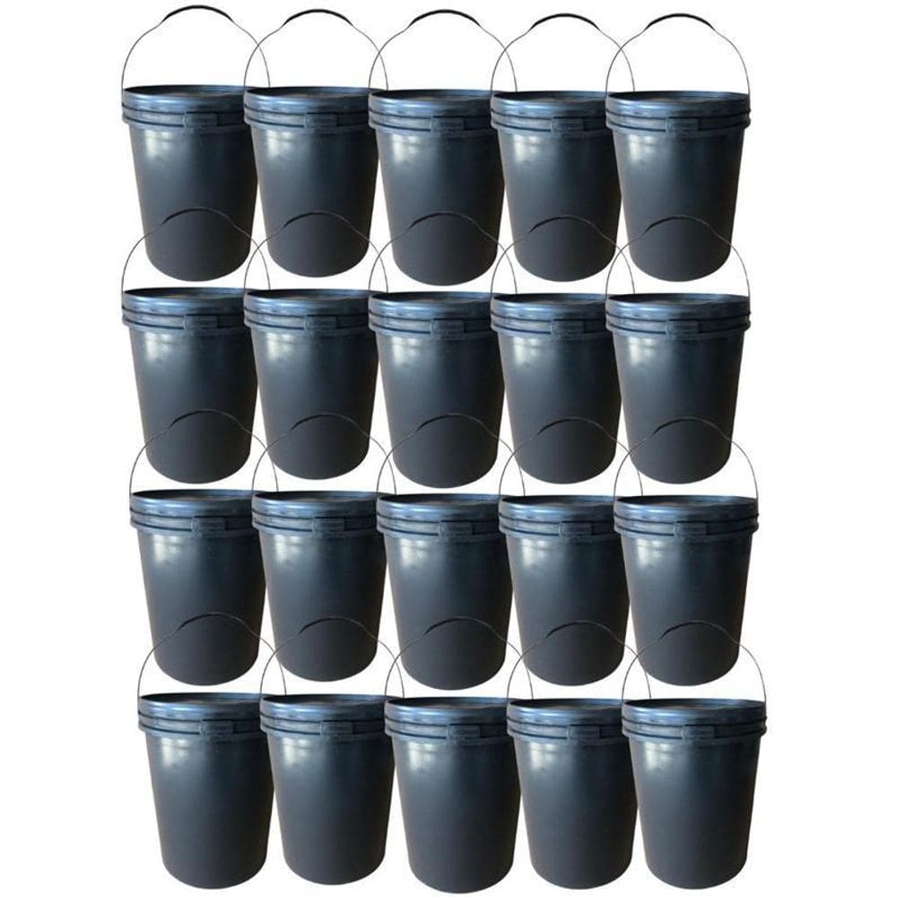 Balde 20L Reciclado Para Produtos Farmaceuticos - 20 Pçs