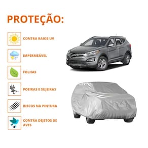 Capa Cobrir Carro Santa Fé Proteção E Qualidade Impermeável