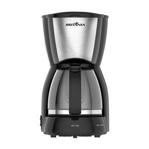 Cafeteira Britânia BCF19 | 18 Xícaras, Jarra de Vidro, 550W, Preto