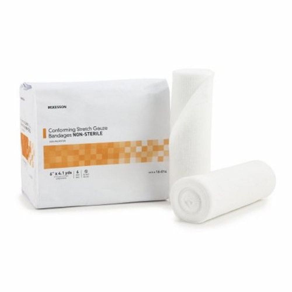Bandagem conformante de 6 polegadas x 4-1/10 jardas 6 sacos da McKesson (pacote com 4)