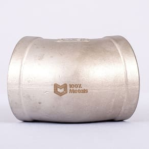COTOVELO 45º INOX 304 150LBS ROSCA (BSP) IMP. - 1/2 (21.30mm)