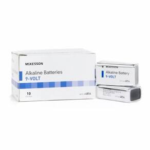 Bateria alcalina McKesson 9V Cell 9V descartável 10 unidades da McKesson (pacote com 2)