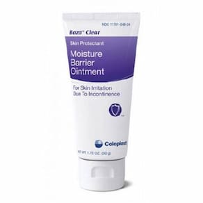 Protetor de pele Baza Clear 1,75 oz. Pomada perfumada em tubo compatível com CHG 1 cada por Coloplast (pacote com 2)