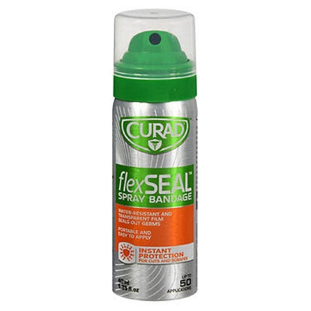 Bandagem de spray Curad FlexSeal 1,35 oz da Curad (pacote com 6)