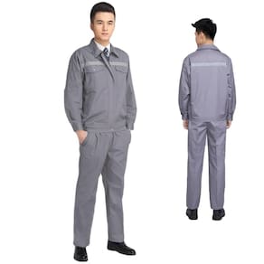 Conjunto Uniforme Segurança EPI Faixa Refletiva Serviço Profissional Trabalho Mecanico Obra