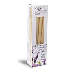 Vela de cera de abelha totalmente l lavanda da Wallys l Products (pacote com 2)