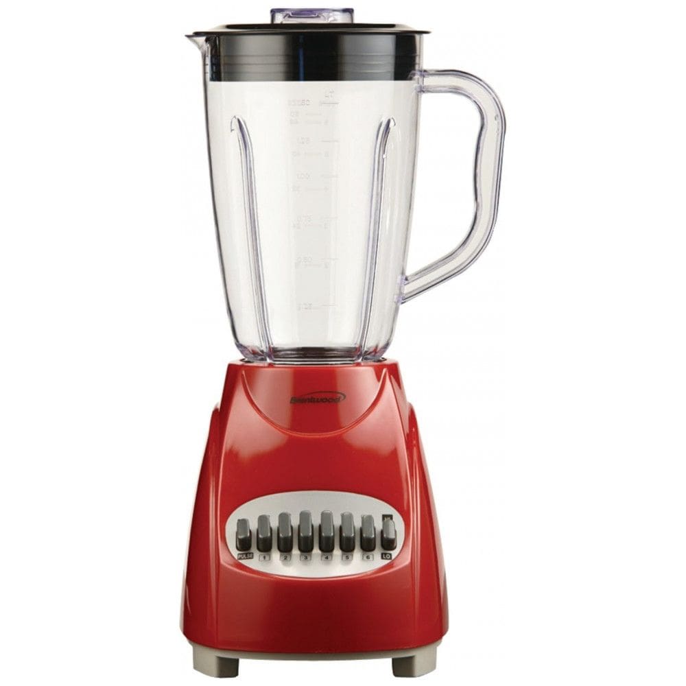 Liquidificador de Bancada 1,4 Litros com 12 Velocidades 110V 300W Brentwood JB 220R, Vermelho