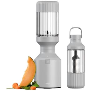 Liquidificador Pessoal Portátil 1L para Vitaminas com Infusão de Água, 1000W, Beast, Cinza