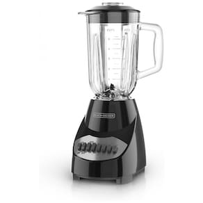 Liquidificador de Bancada 1.2L com 10 Velocidades, 110V 550W, BLACK DECKER BL2010BG, Preto