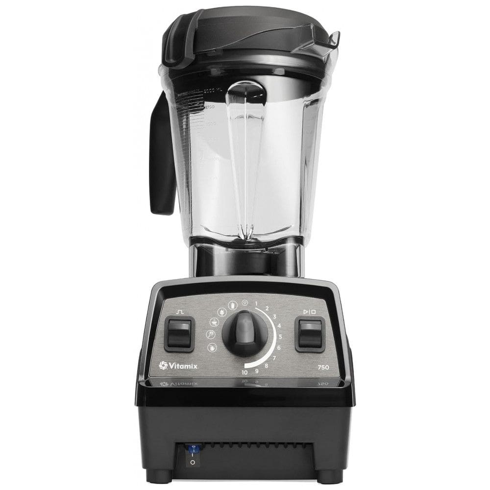 Liquidificador de Bancada 1.9L com 10 Velocidades e Desligamento Automático, 110V 1380W, Vitamix 750, Preto