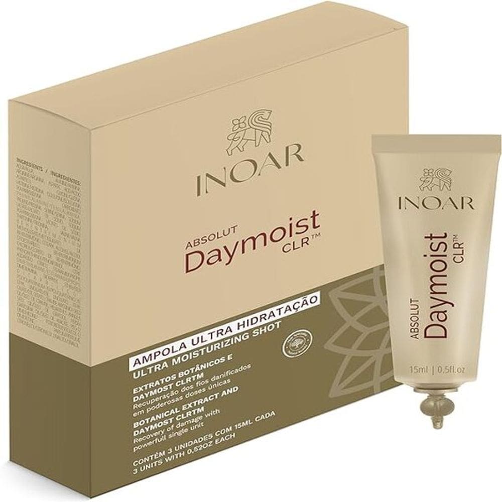 Inoar Daymoist Ultra Hidratação Bisnaga 3un com 15ml