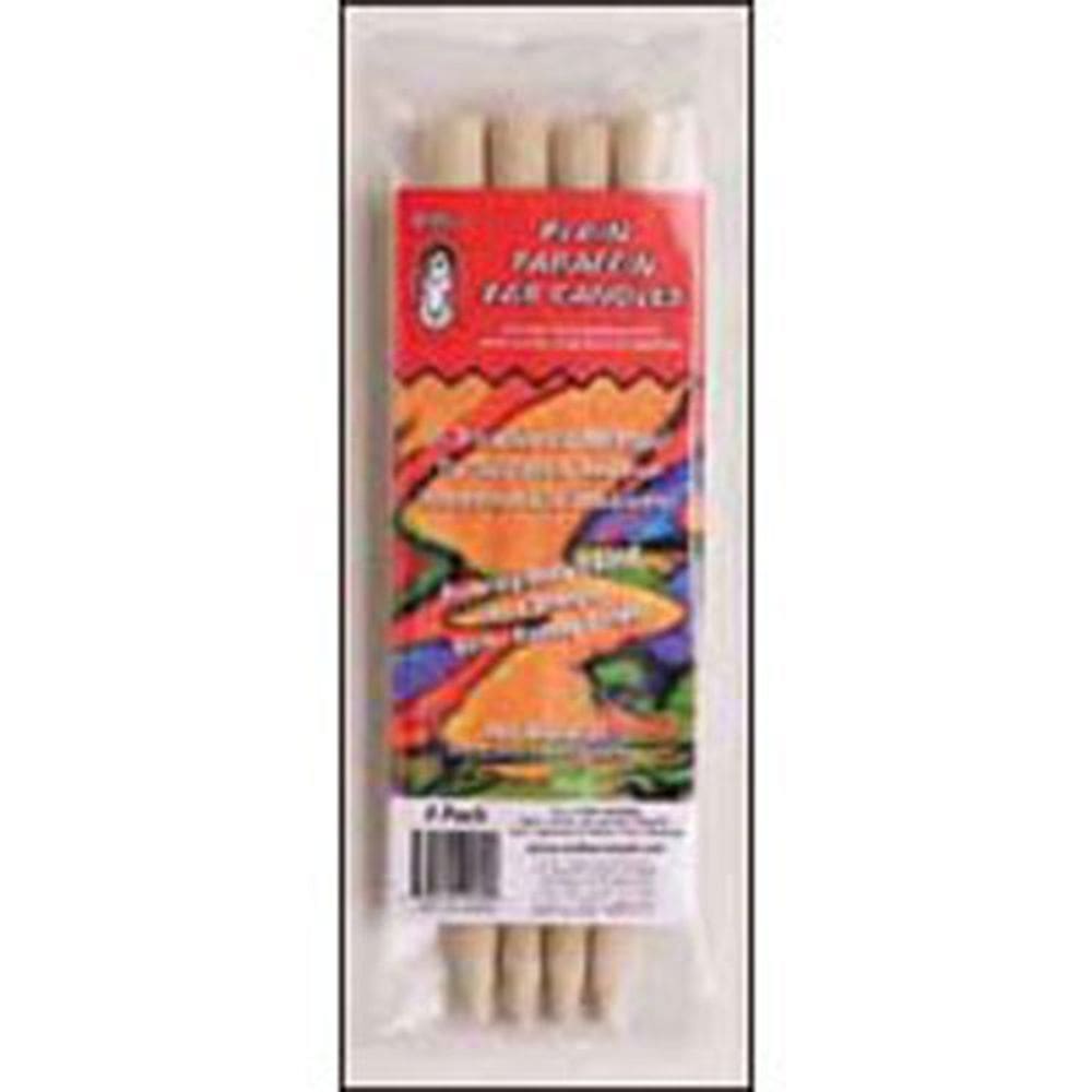 Vela de mistura de soja totalmente l PLAIN, 2 unidades da Wallys l Products (pacote com 4)
