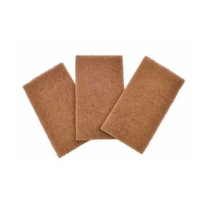 Almofadas de limpeza Neat Nut Walnut Shell 3 unidades da Full Circle Home (pacote com 2)