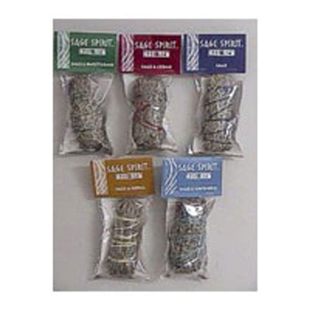 Smudge Wand Sage/Sweetgrass by Sage Spirit