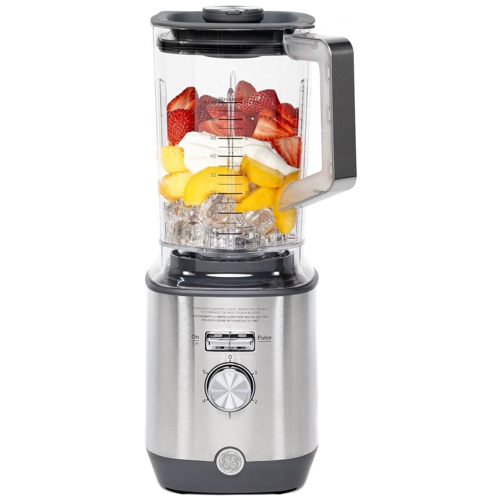 Liquidificador de Bancada 1.9L com 5 Velocidades e Função Pulsar, 110V 1000W, GE, Prata