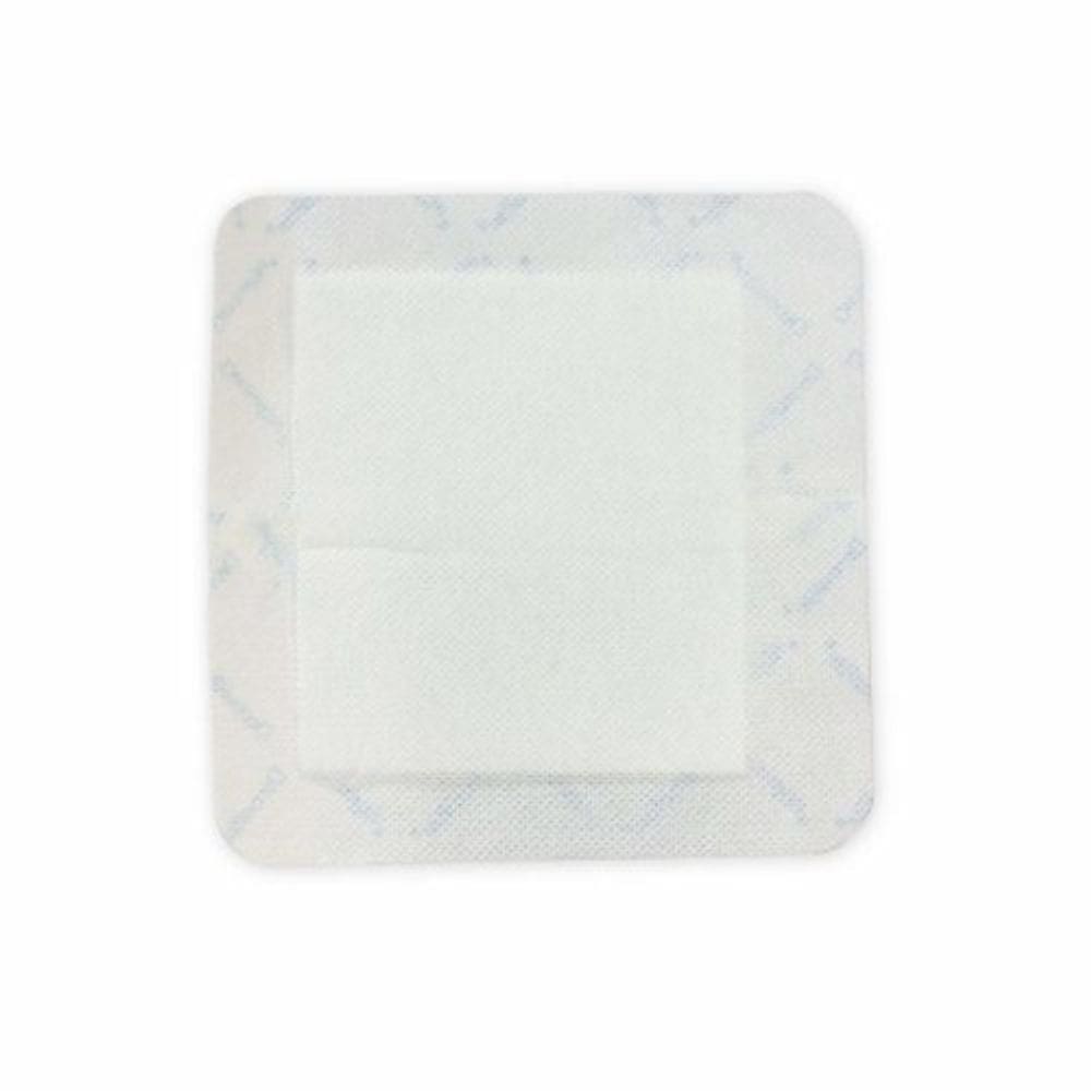 Curativo adesivo DermaRite 6 X 6 Polegadas Gauze Square Branco NãoSterile 100 Contagem por DermaRite