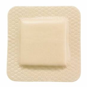 Curativo de espuma fina de silicone bronzeado 10 unidades da McKesson (pacote com 2)