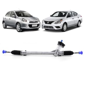 Caixa de Direção Mecânica para Sistema Elétrico Importada Nissan March Versa 2011 até 2020
