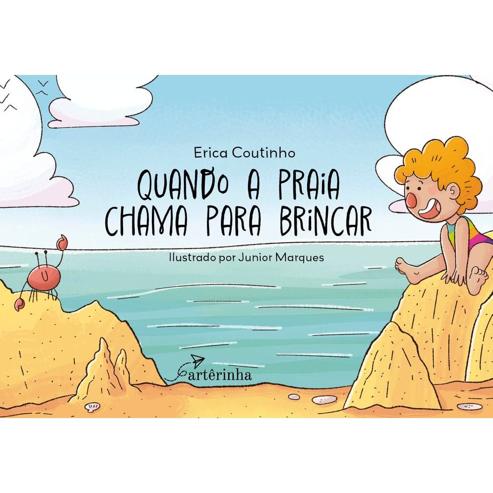 Quando a praia chama para brincar