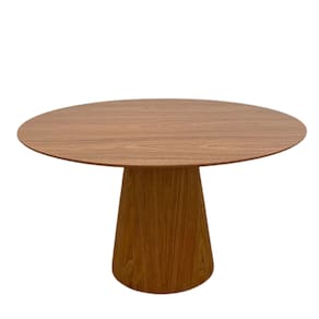 Mesa de Jantar Redonda Cone 120 cm Freijó